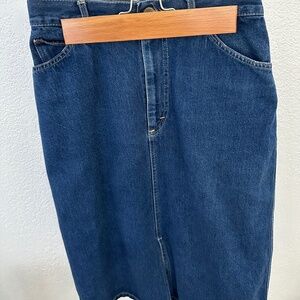 Lee Denim Midi Skirt